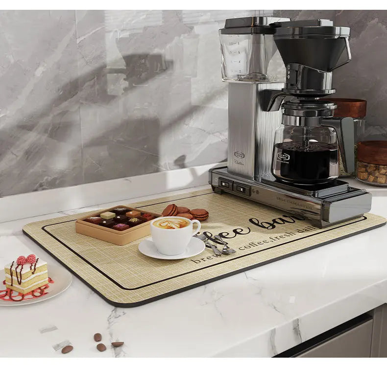 Alfombra crema Barista Home