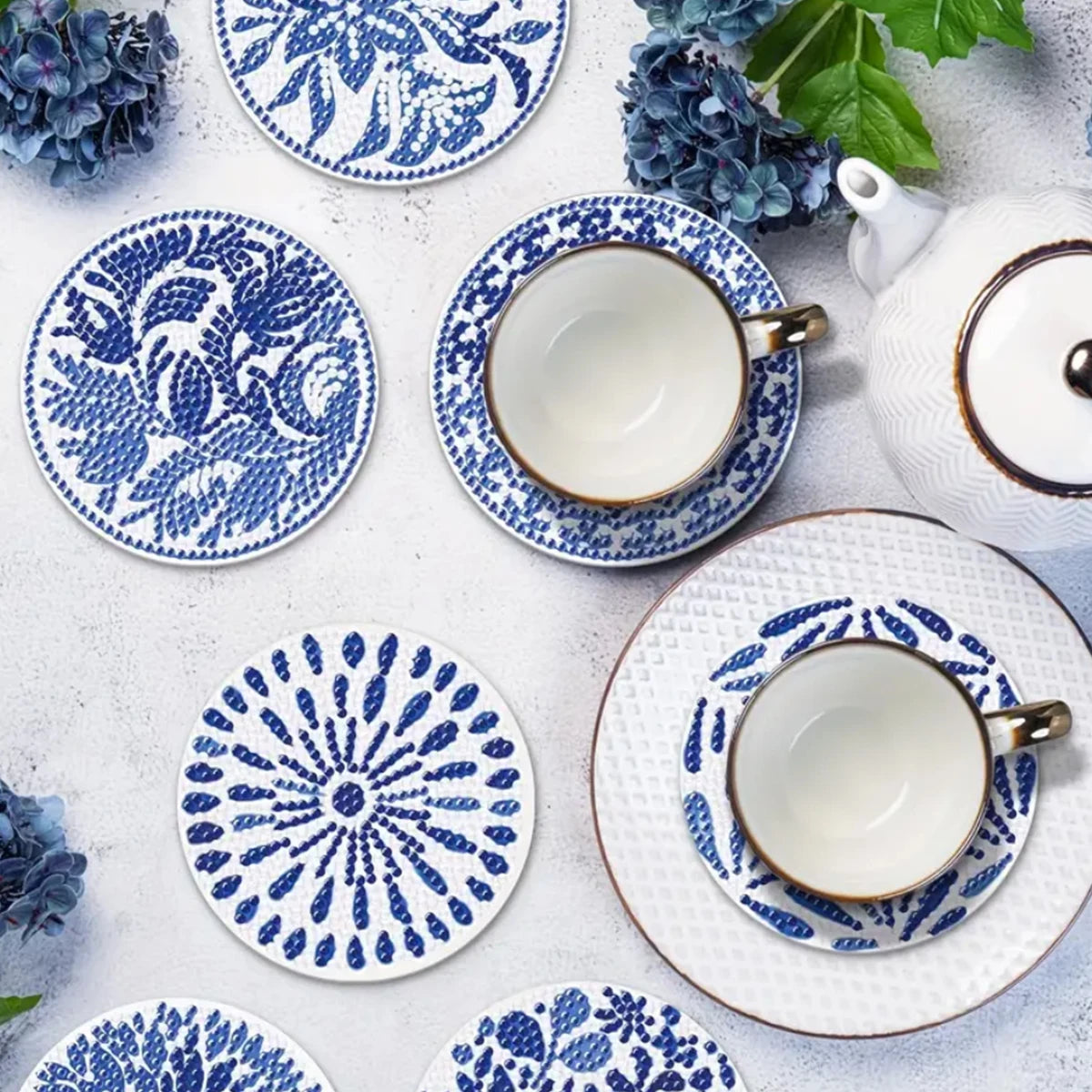 Set Posavasos Azura DIY