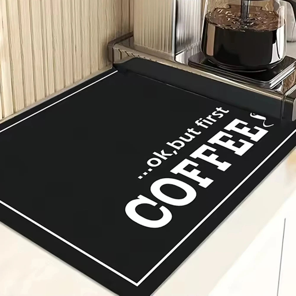 Alfombra negro Barista Home