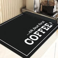 Alfombra negro Barista Home