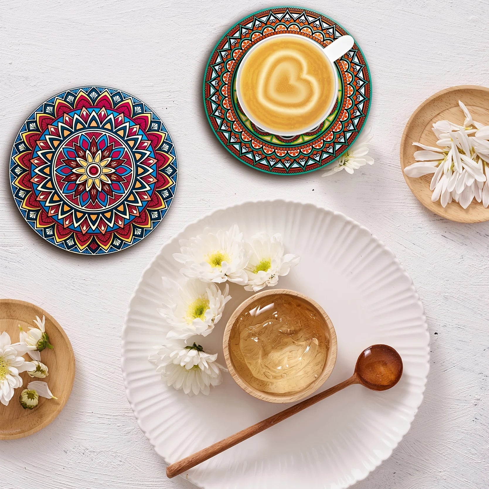 Set posavasos Terra Mandala