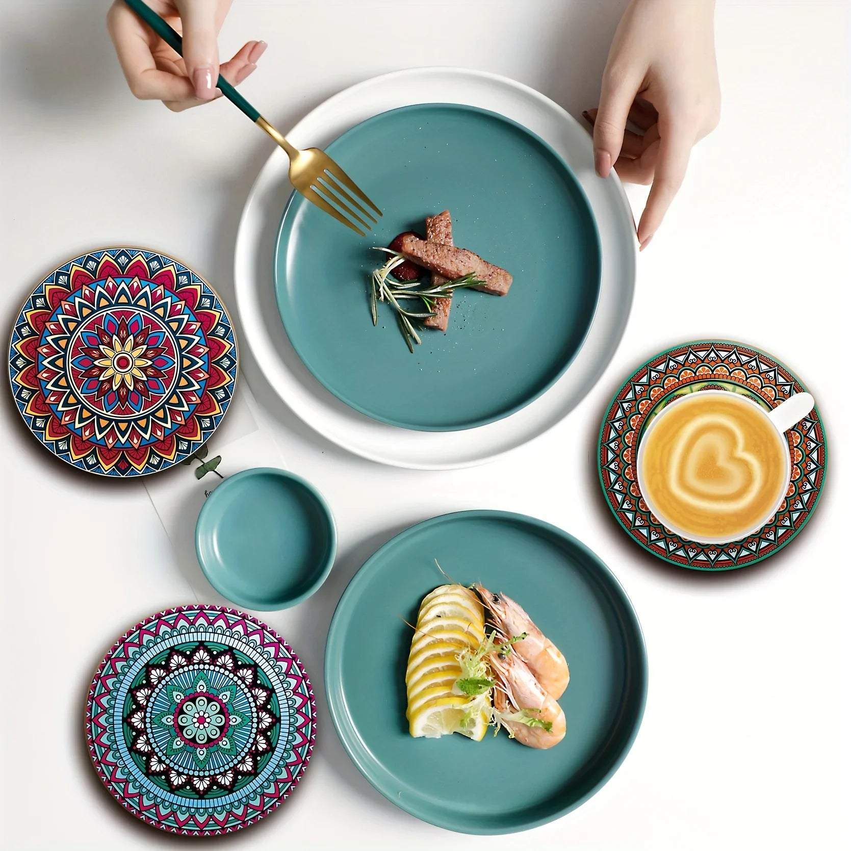 Set posavasos Terra Mandala
